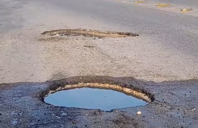 Los baches en Campeche han causado múltiples accidentes y daños vehiculares