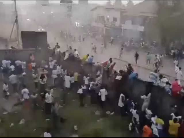 La estampida en Guinea