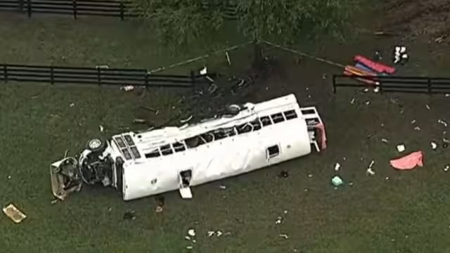 Un camión que transportaba trabajadores agrícolas migrantes tuvo un accidente en Florida