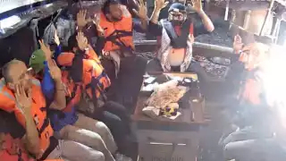 Israelíes detienen al Madleen, barco de ayuda para gaza donde viajaba Greta Thunberg