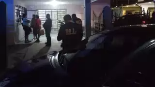 Elementos policiacos acudieron al domicilio para atender el llamado de auxilio.