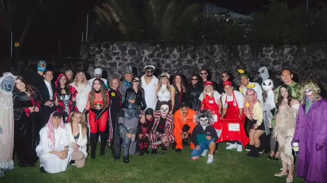 La foto del recuerdo de una fiesta de ensueño