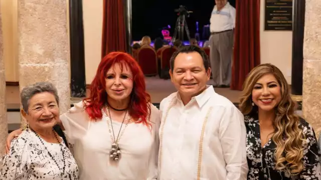 Layda Sansores y Joaquín Díaz Mena