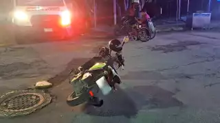 Motociclista ebrio provocó un accidente en colonia Maya Pax de Tulum; hay dos heridos