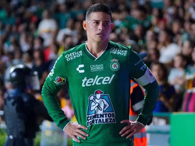 Club León trajo a James para pelear por el Mundial de Clubes