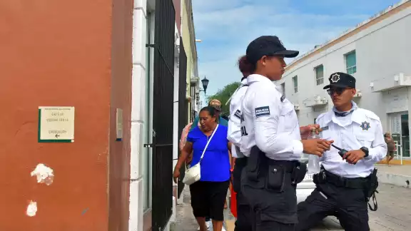 En 2024, Campeche contó con 1.2 policías por cada mil habitantes, por encima de la media nacional de 1.0.