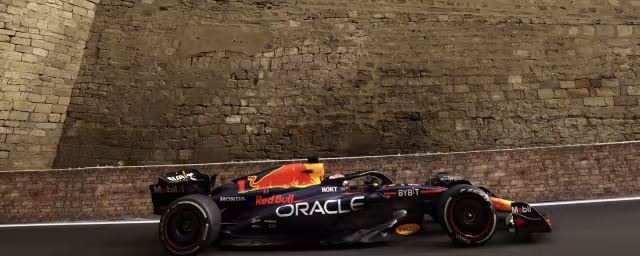 Red bull tiene buenos recuerdos en la pista callejera de Bakú