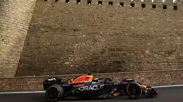 Red bull tiene buenos recuerdos en la pista callejera de Bakú