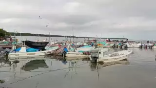 Frente frío paraliza economía de miles de pescadores en Lázaro Cárdenas