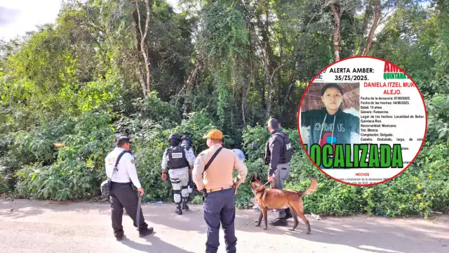 Las autoridades no informaron dónde y con quién la hallaron