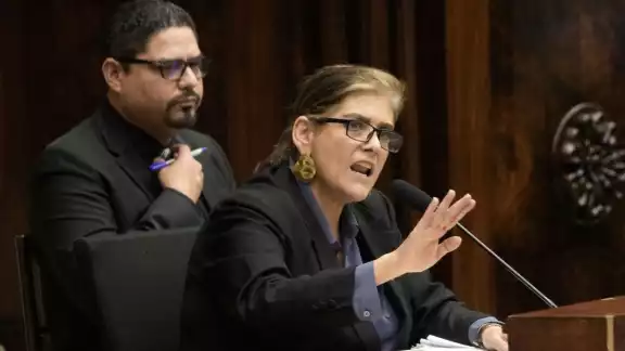 Mónica Palencia, ministra del Interior de Ecuador Mónica Palencia, ministra del Interior de Ecuador