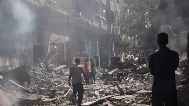 El ejercito de Israel informó que abatió a milicianos de hamas en el centro y ur de Gaza