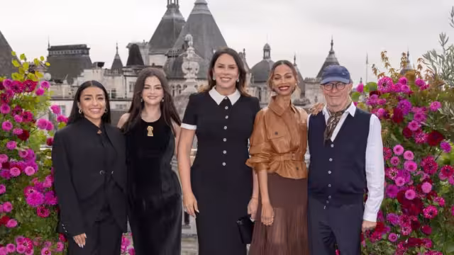 Jacques Audiard y el elenco de ‘Emilia Pérez’