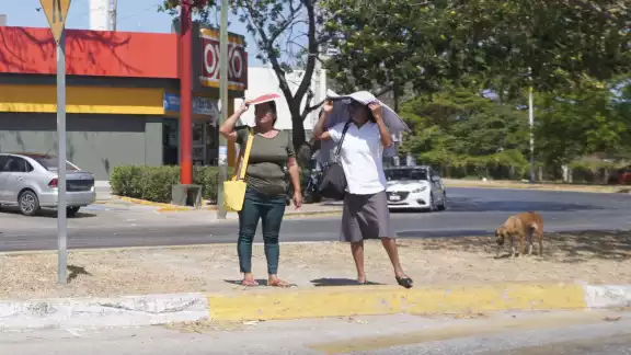 Este viernes 25 de abril se mantendrá el ambiente muy caluroso en Campeche