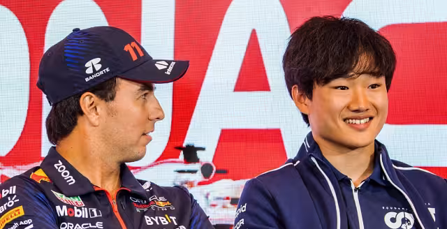Checo y Yuki son compañeros en la parrilla de la F1 2024 de escudería 'hermanas'