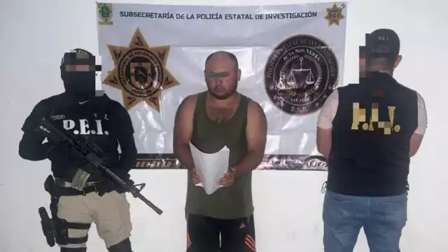 El hombre quedó a disposición de la FGE Yucatán