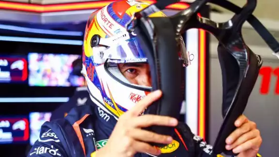Checo listo para un día de acción en Bélgica