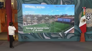 Claudia Sheinbaum impulsa el programa federal “Mundial Social” rumbo al Copa Mundial de la FIFA 2026.