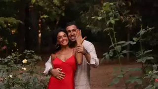 Ale Capetillo compartió que su prometido la visitó en su prueba de vestido 