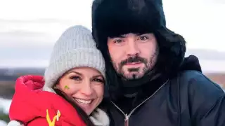 Alessandra Rosaldo niega problemas con José Eduardo Derbez, tras el bautizo de Tessa 