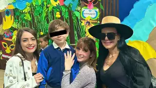 El nieto de Maribel Guardia no pasó la noche con ella, ni con su madre; ¿dónde está? 