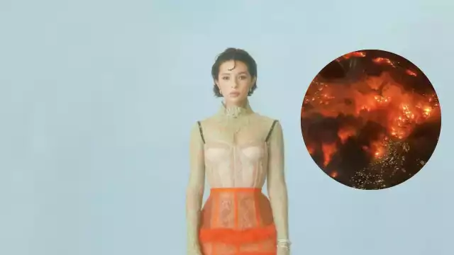 Ángela Aguilar manda mensaje de apoyo a los afectados por los incendios en California