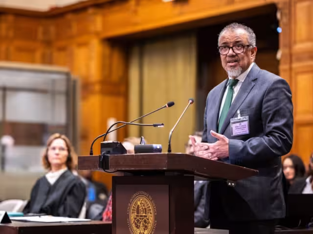 Tedros Adhanom Ghebreyesus, director general de la Organización Mundial de la Salud (OMS)
