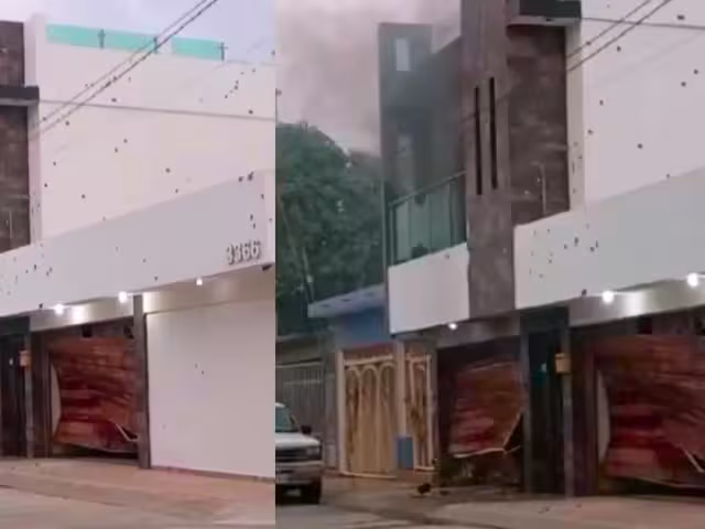 Así quedó la casa de los padres de Markitos toys