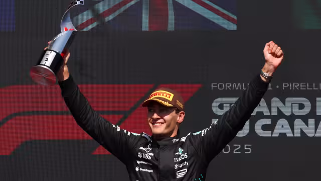 George Russell hizo valer su pole y se convirtió en el ganador del GP de Canadá.