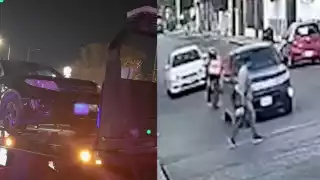 Sancionan a conductor que no cedió el paso a un peatón en Mérida  