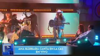 Ana Bárbara canta en La Casa de los Famosos