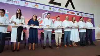 Joaquín Díaz Mena, gobernador de Yucatán inauguró la Expo Vivienda 2024
