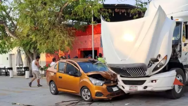 Así terminaron ambas unidades en Progreso