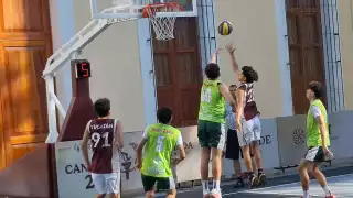 Representativo yucateco de basquetbol 3x3 queda eliminado de la Olimpiada Nacional 2025