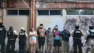 Detienen a cinco personas en Ciudad del Carmen por extorsión y narcomenudeo