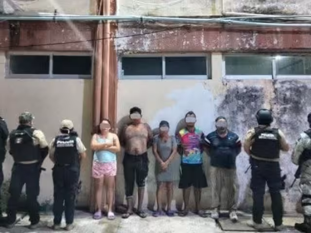 Cinco personas son detenidas por presunto narcomenudeo en la colonia Restitos de las Pilas