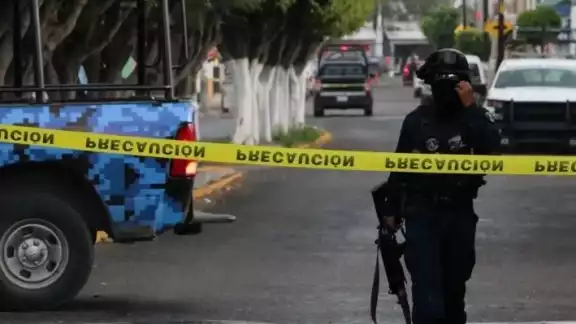 Al lugar arribaron elementos de la Policía Municipal
