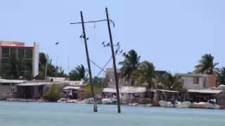 Ribereños marcaron la zona y esperan que la Fiscalía recupere los restos del desconocido