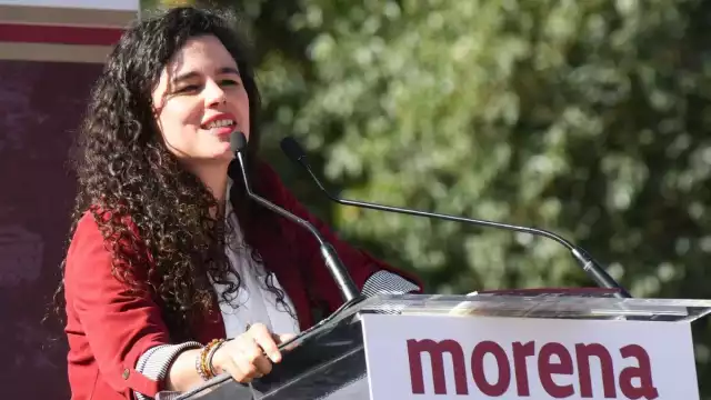 Luisa María Alcalde Luján, presidenta nacional de Morena