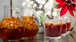 Clericot navideño con jamaica: Receta  fácil de preparar