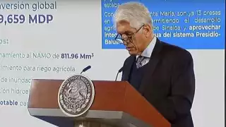Gobierno federal impulsa 18 proyectos hídricos prioritarios con una inversión histórica de 110 mil mdp