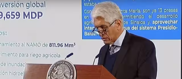 Germán Martínez Santoyo, titular de la Comisión Nacional del Agua (Conagua)