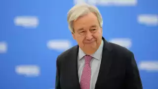 Guterres pide a Putin una "paz justa" en Ucrania y alto al fuego en Gaza