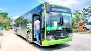 Pruebas de transportes públicos en Cancún durarán tres meses