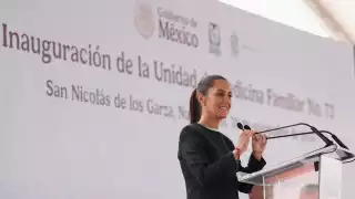 Presidenta Sheinbaum anuncia hospital del IMSS y escuelas en Nuevo León además de  apoyo total al gobernador