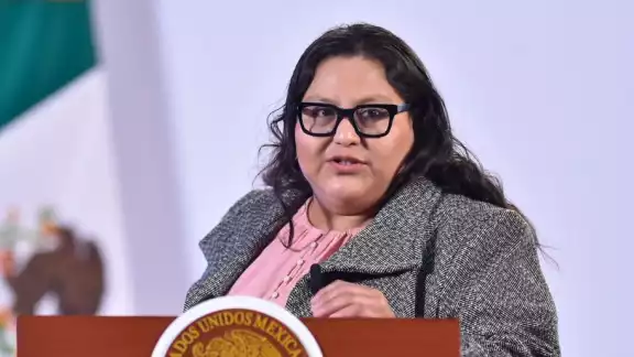 Citlalli Hernández, titular de la Secretaría de las Mujeres