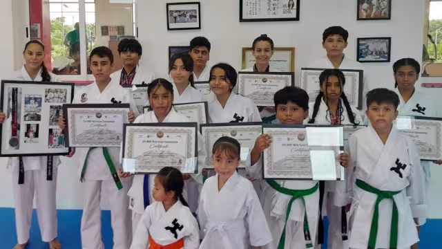 Kevin Alexander González Jiménez, obtuvo el segundo lugar en Kata, y tercer lugar en Kumite. Kenia Gisele Ascencio, obtuvo el primer lugar en Kata.