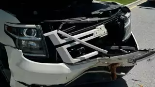 Accidentes provocan pérdidas totales de vehículos en la Zona Hotelera, en Cancún