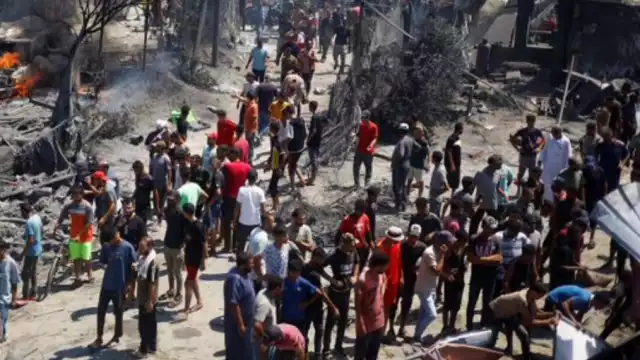 El Ejército israelí atacó este sábado la zona humanitaria de Mawasi, al oeste de Jan Yunis en la Franja de Gaza