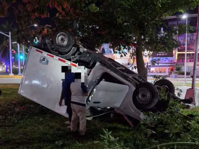 La presunta causa del accidente se debió al exceso de velocidad
